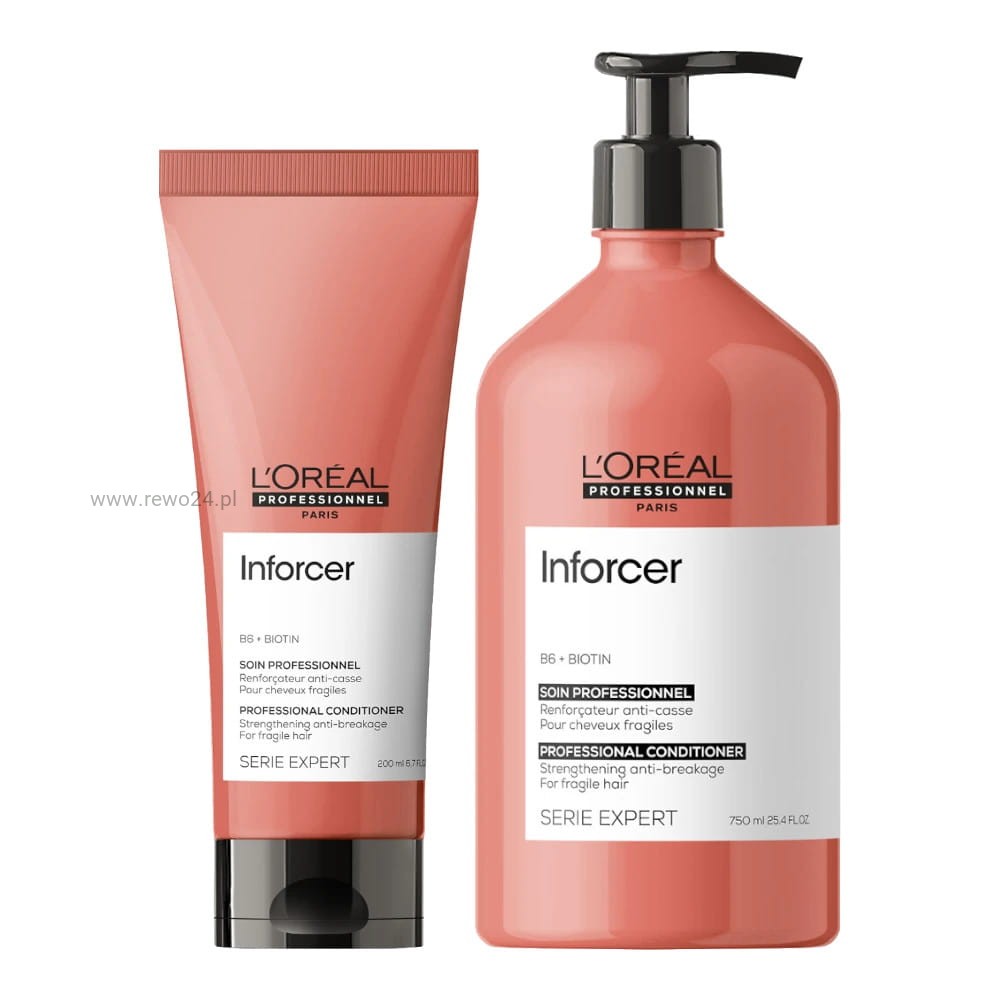 loreal inforcer szampon odżywka maska