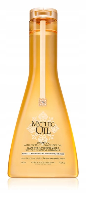 loreal mythic oil szampon do włosów puszących się trena