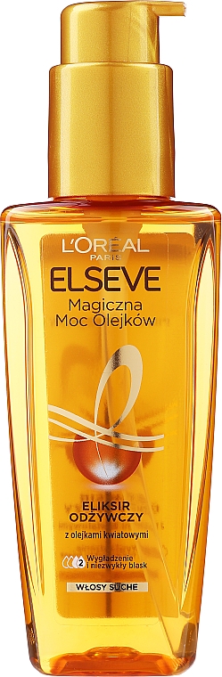 loreal olejek do włosów z zolta konsystencja