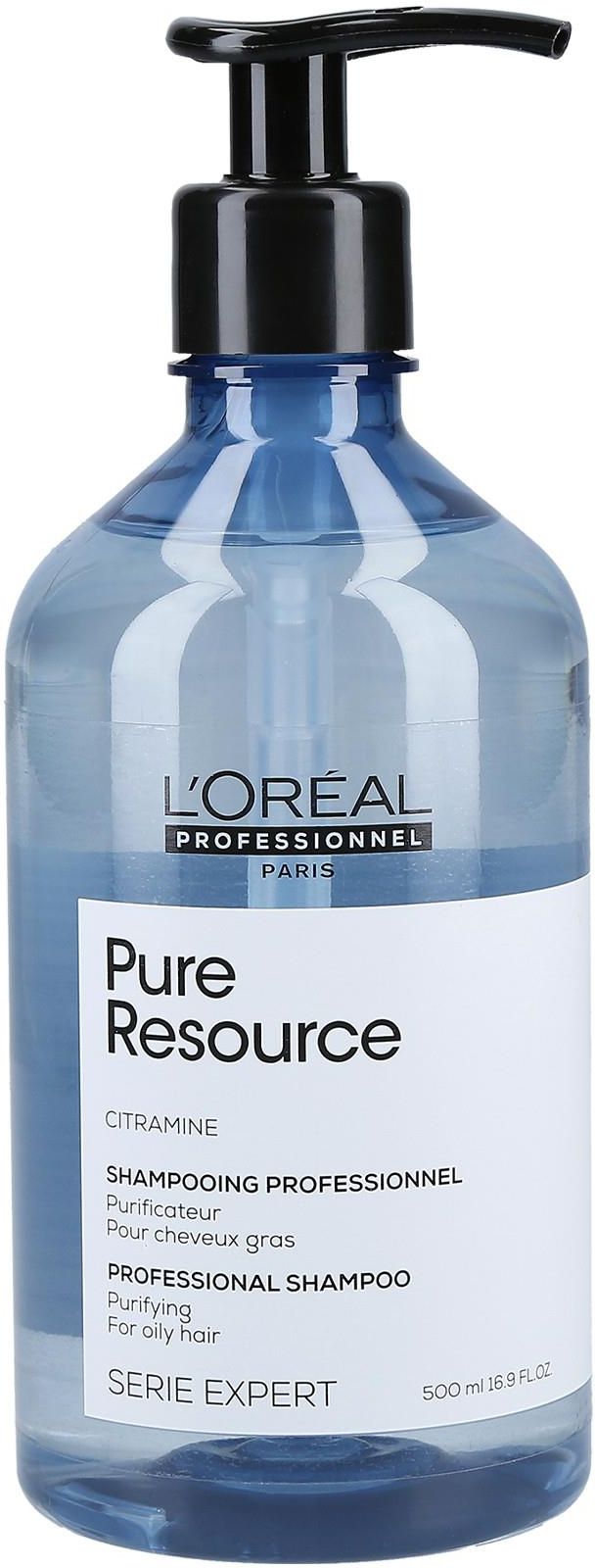 loreal professionnel pure resource szampon do włosów przetłuszczają