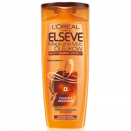 loreal szampon 3 olejki z orzechow