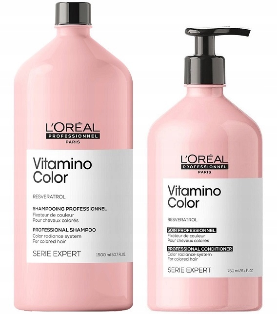 loreal vitamino color aox szampon 1500 odżywka 750