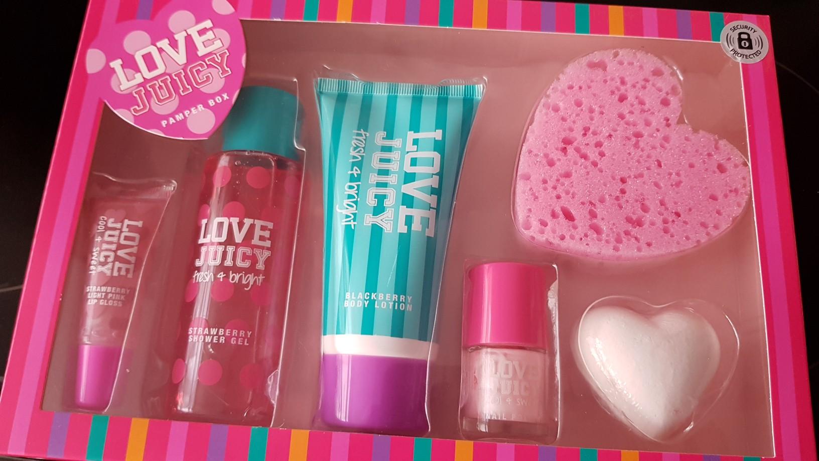 love juicy pamper box