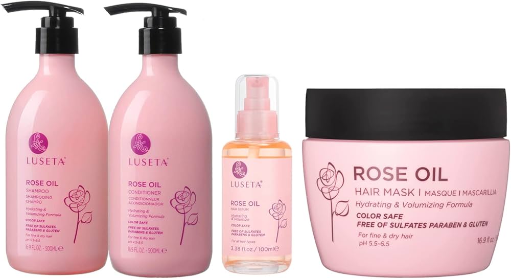 luseta szampon rose oil opinie