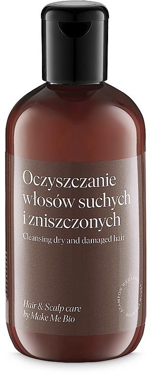 make me bio wzmacniający szampon do włosów suchych i zniszczonych