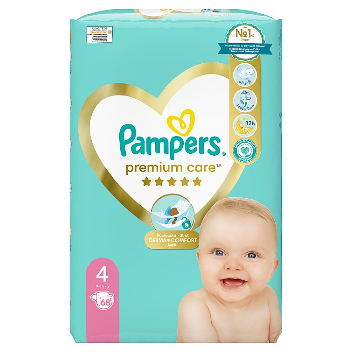 mala paczka pampers premium care 4