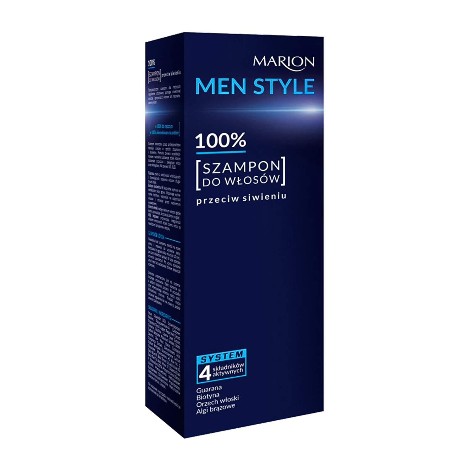 marion men style 100 szampon przeciw siwieniu