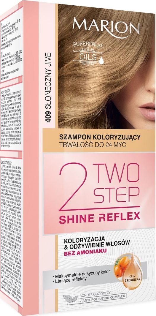 marion szampon koloryzujący two step shine opinie