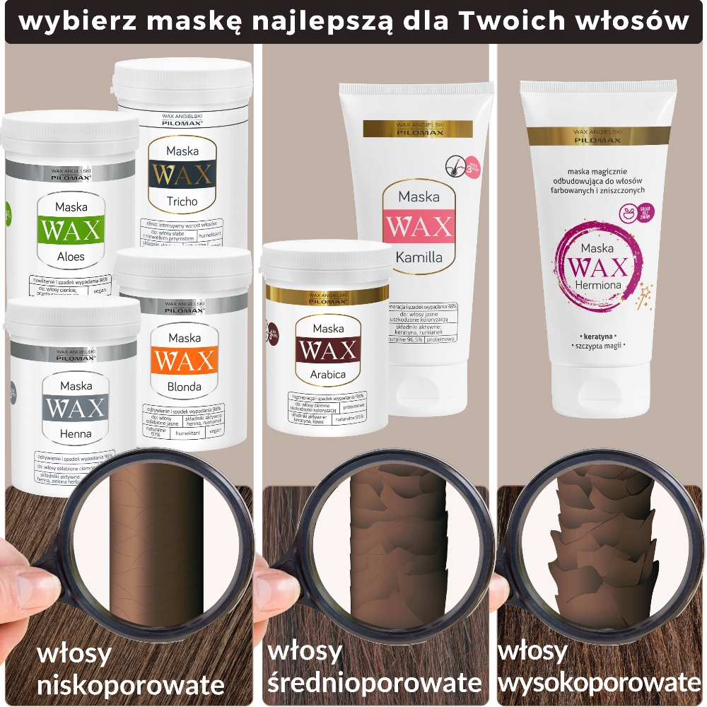 maska i szampon do wlosow blond wax recenzja