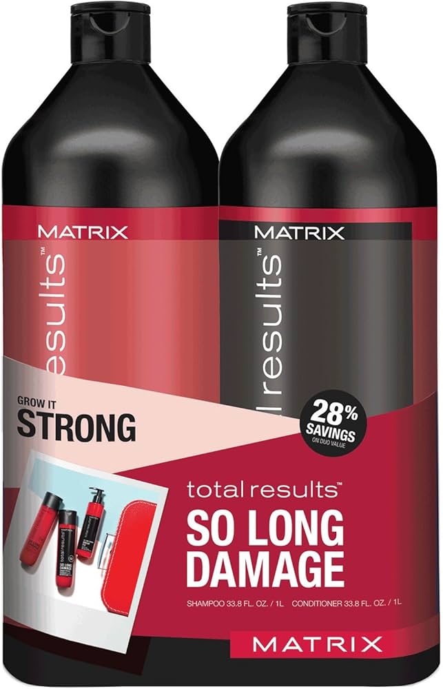 matrix so long damage szampon 1000 odżywka pompki
