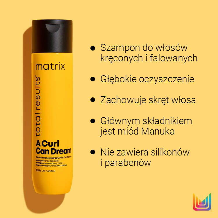 matrix total results curl szampon skład