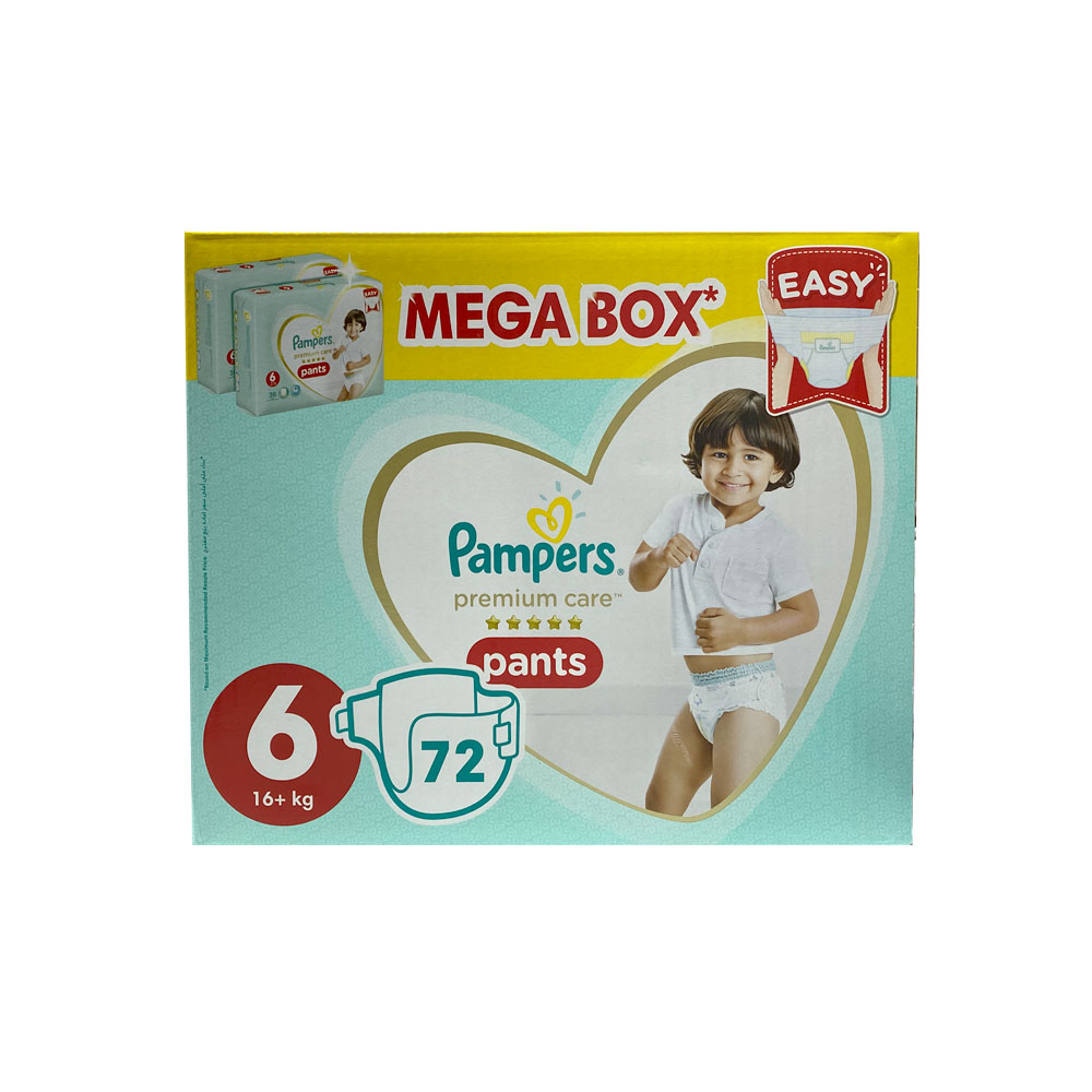 mega box pampers 6