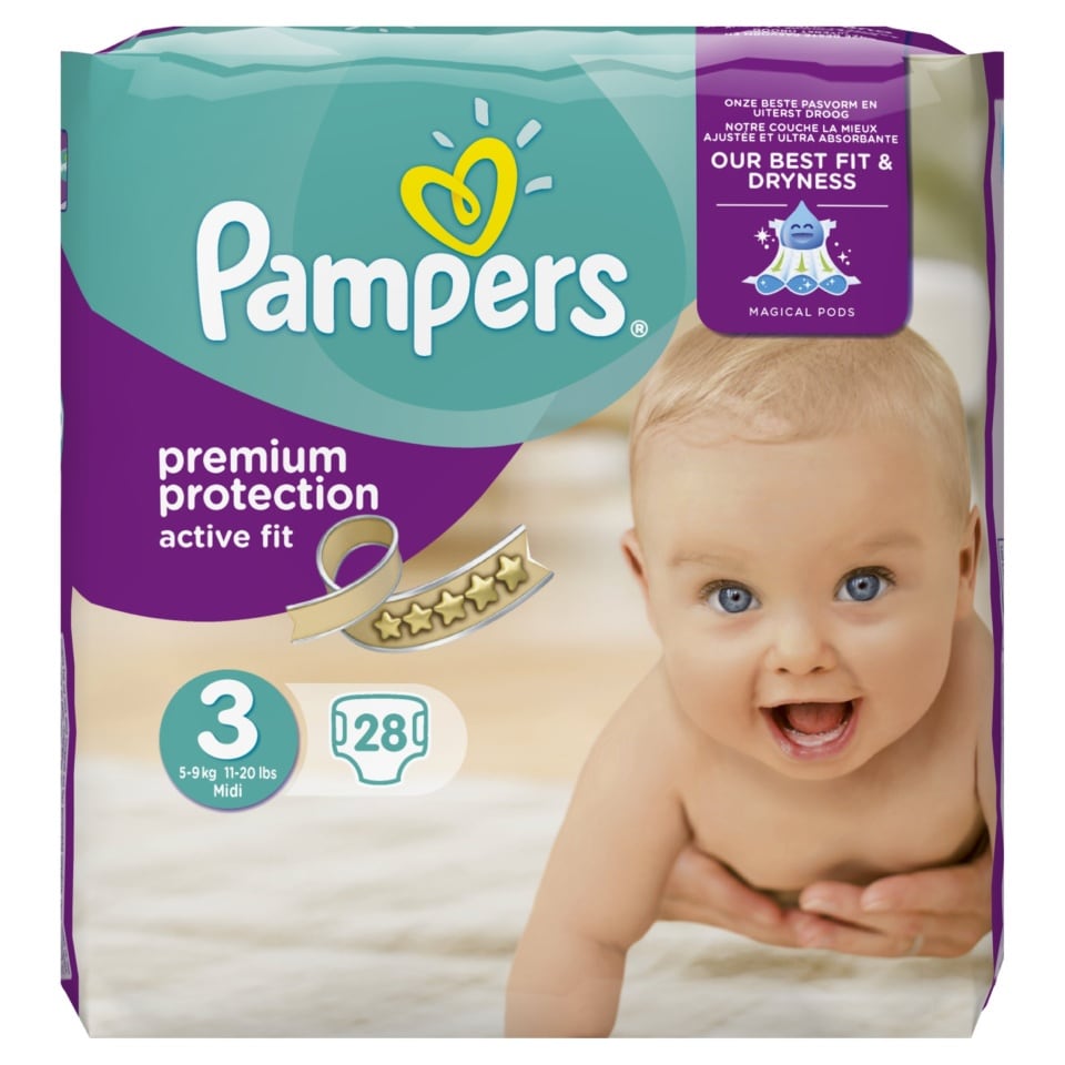 mega paka pampers activ baby 3 tesco