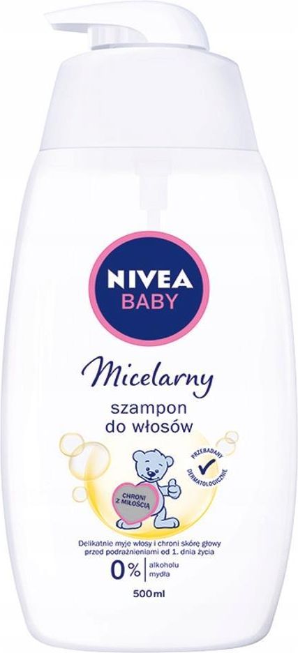 micelarny szampon nivea baby