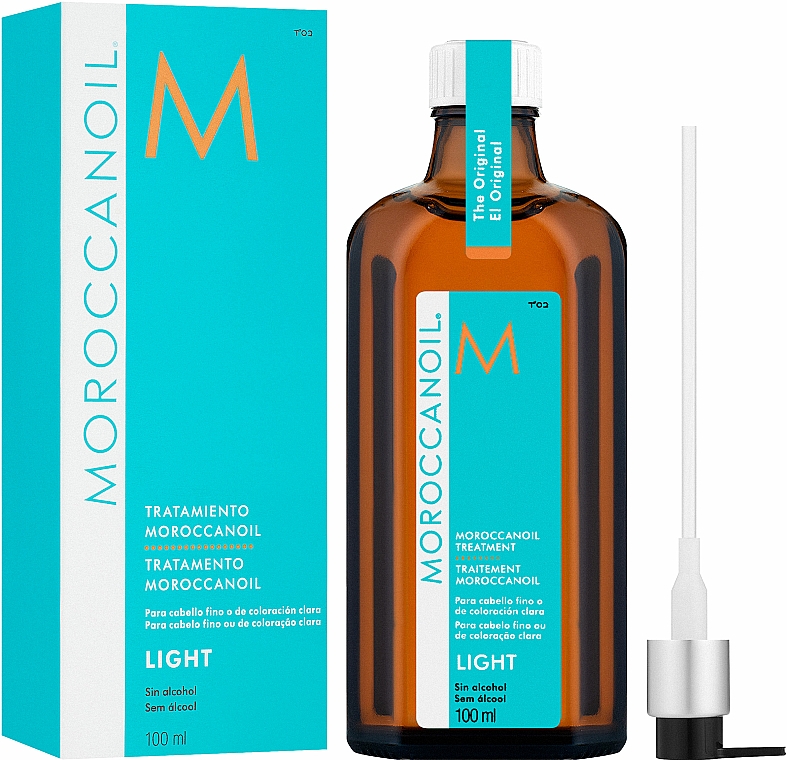 moroccanoil olejek do włosów blond