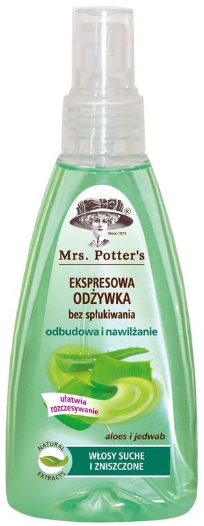 mrs potters ekspresowa odżywka bez spłukiwania do włosów farbowanych