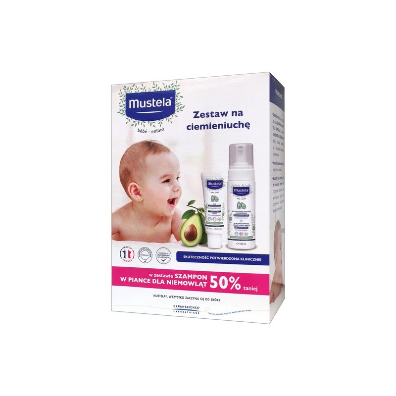 mustela szampon ciemieniucha