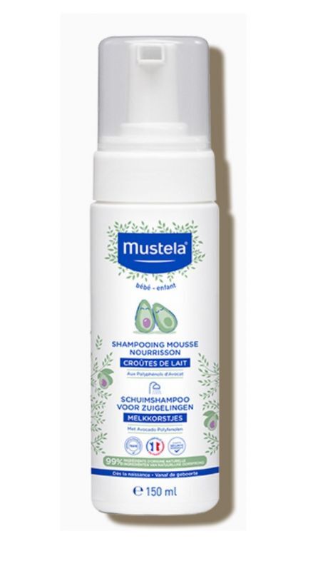 mustela szampon w piance na ciemieniuchę blog