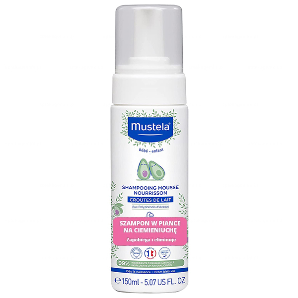 mustela szampon w piance sroka