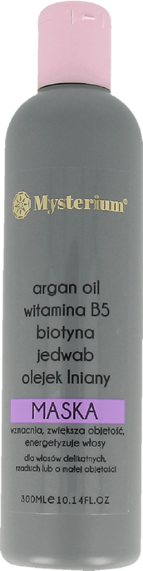 mysterium szampon wzmacniający cebulki włosów olejek arganowy wit b5 jedwab