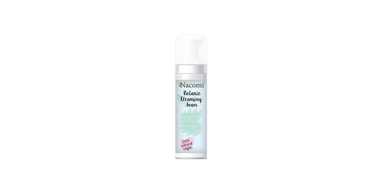 nacomi botanic pianka myjąca do twarzy 150ml