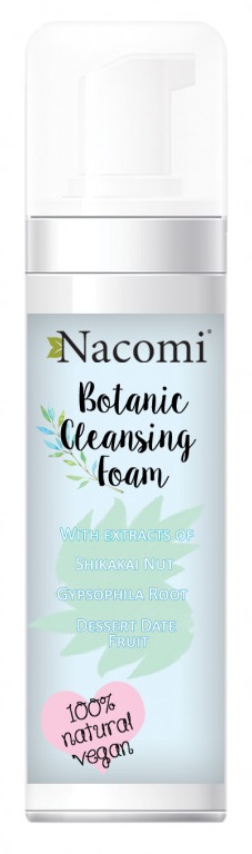 nacomi botanic pianka myjąca do twarzy 150ml