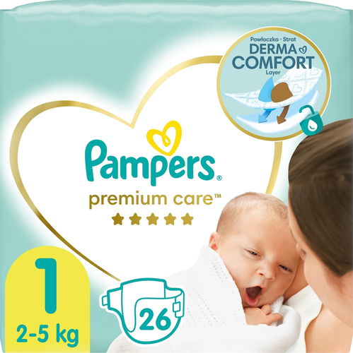 najnowsze ulepszenie pampers premium care