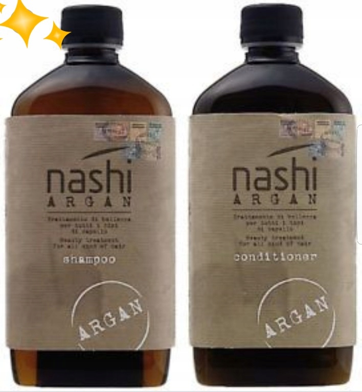 nashi argan szampon i odżywka