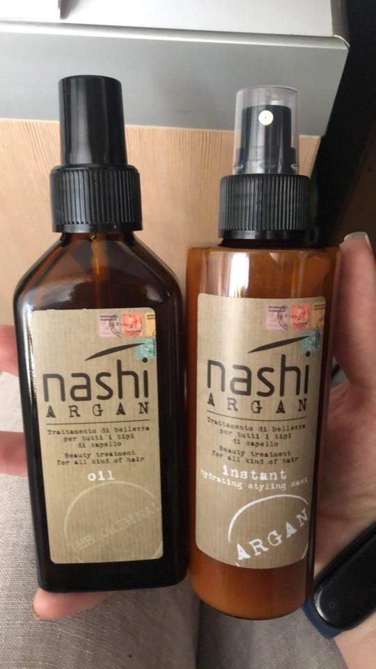 nashi olejek arganowy do włosów