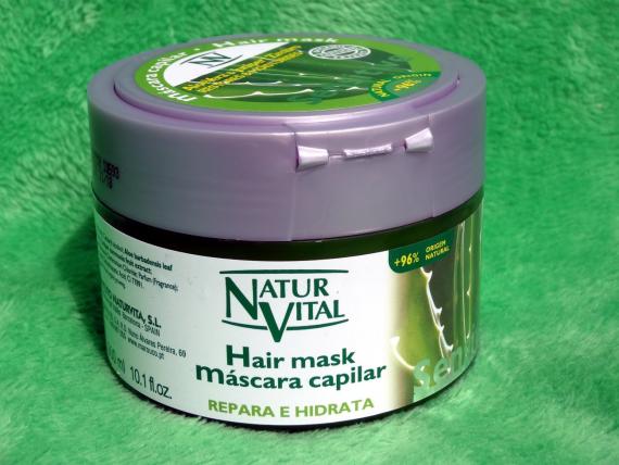 natur vital maska z aloesem oraz szałwiowa odżywka do włosów