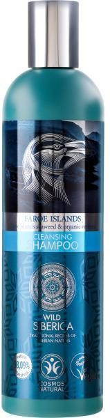 natura siberica faroe islands oczyszczający szampon do włosów
