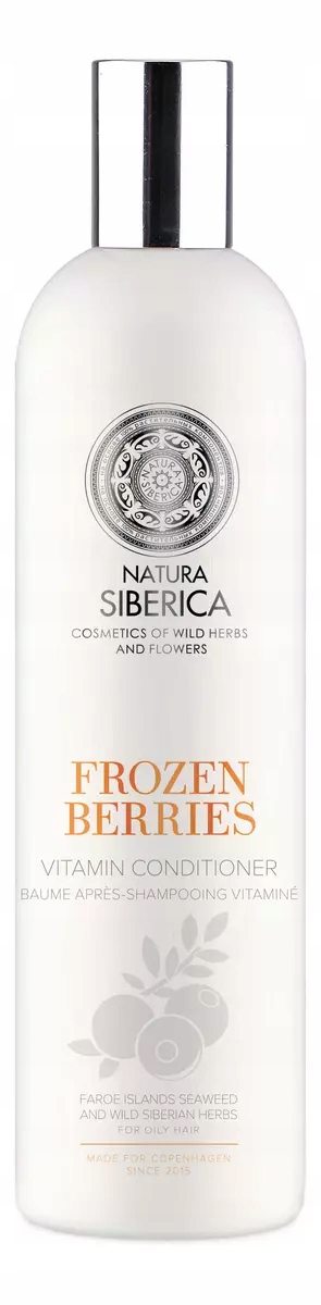 natura siberica mrożone jagody szampon do włosów 400 ml