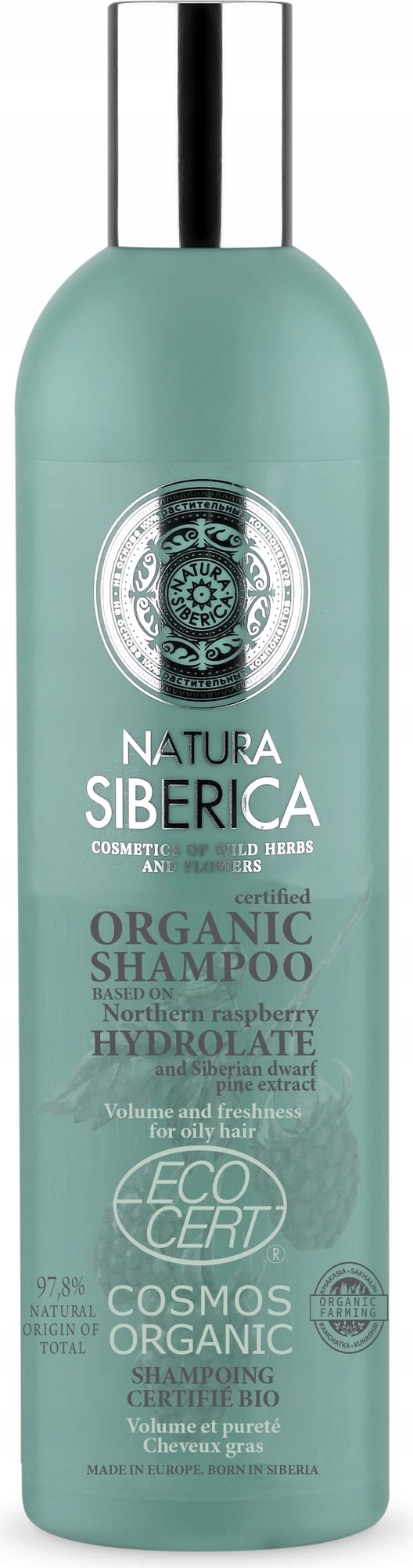 natura siberica szampon objętość