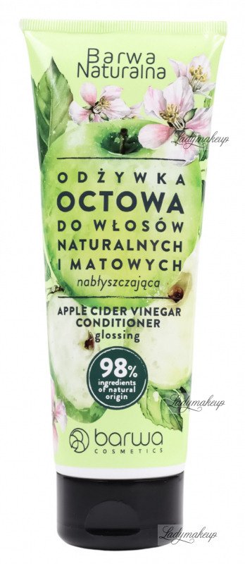 naturalna nabłyszczająca odżywka do włosów