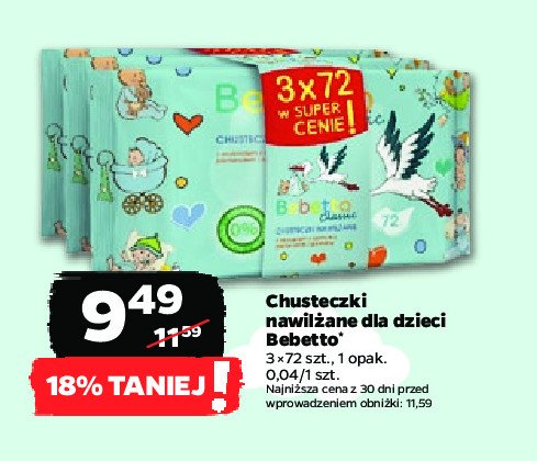 netto chusteczki nawilżane