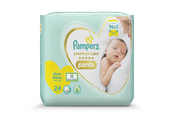 new born pampers premium care