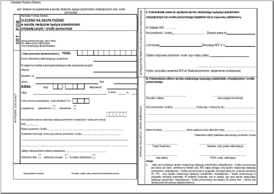 nfz wrocław wnioski na pieluchomajtki
