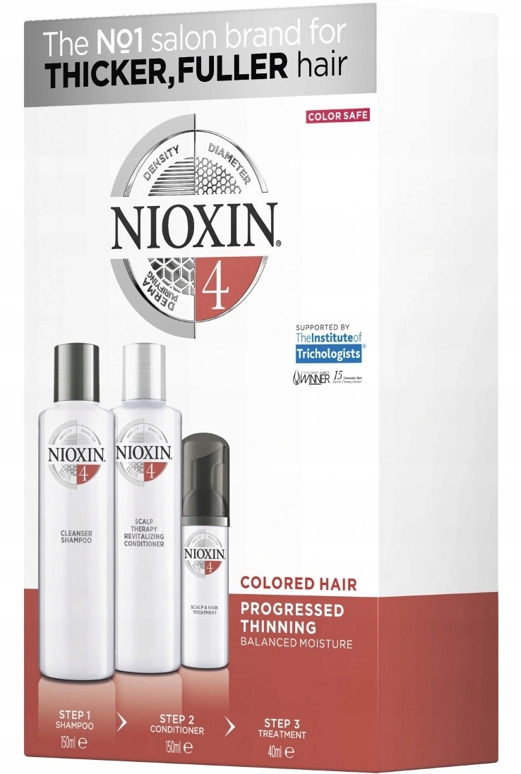 nioxin 4 szampon i odżywka