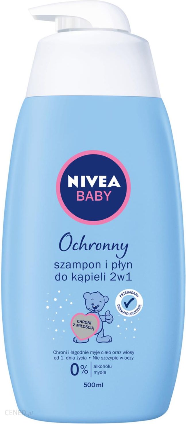 nivea baby ochronny szampon i płyn do kąpieli 2w1 wizaż