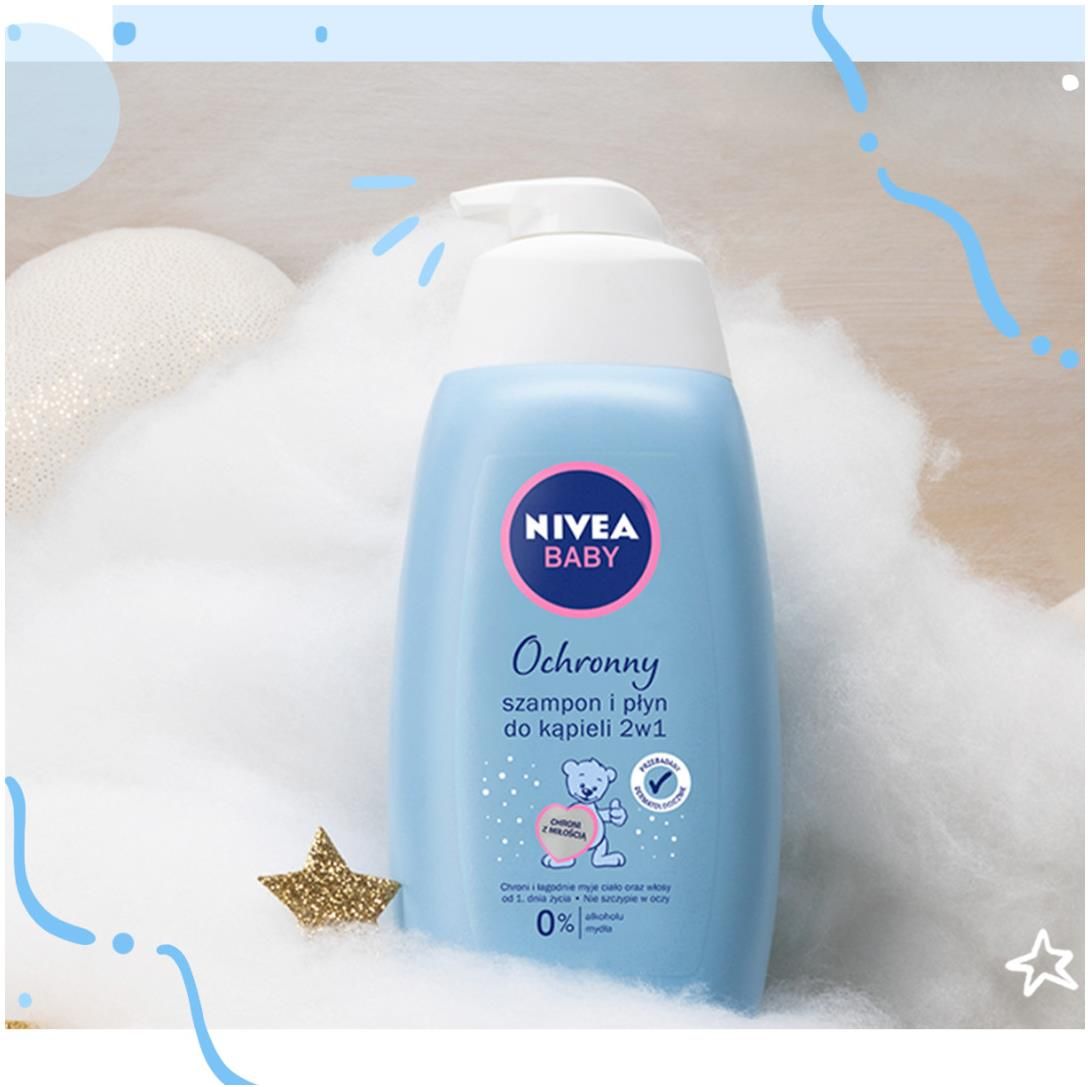 nivea baby szampon i płyn do kąpieli 2w1 cena