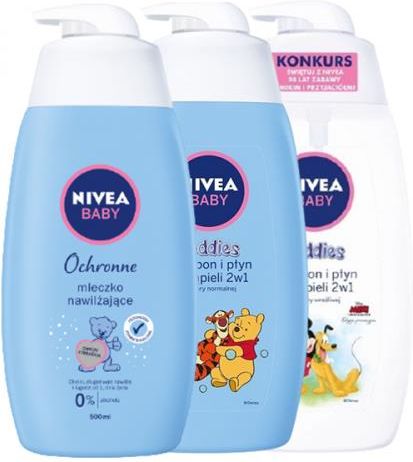 nivea baby toddies szampon i płyn najtaniej