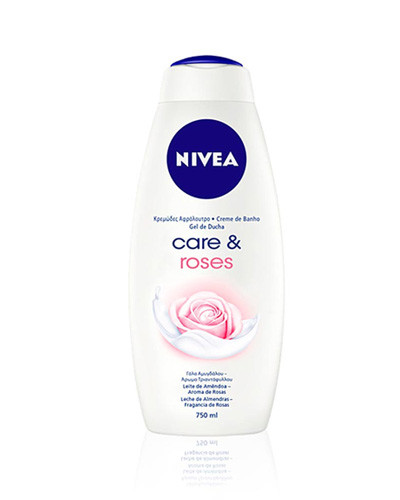 nivea care and roses szampon