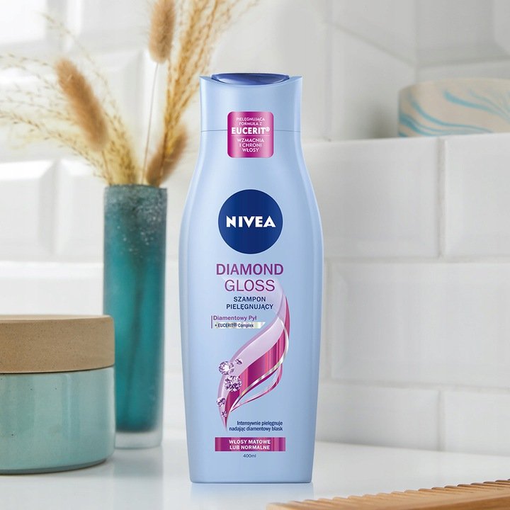 nivea diamentowy blask szampon