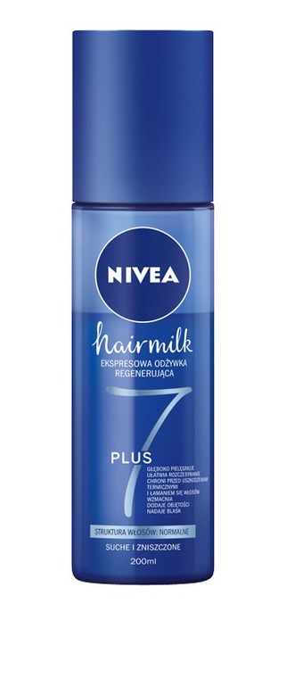 nivea hair milk ekspresowa odżywka do włosów