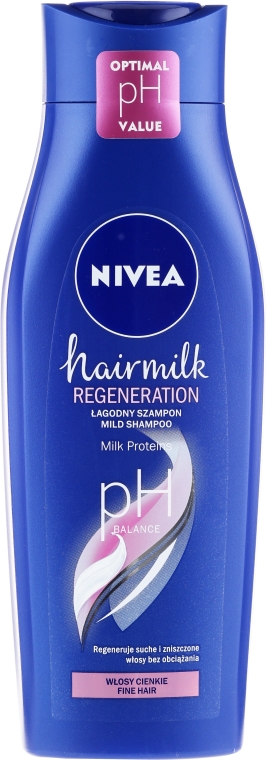 nivea hair milk szampon wizaż