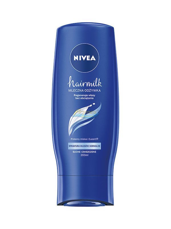 nivea hairmilk mleczna odżywka do włosów o strukturze normalnej