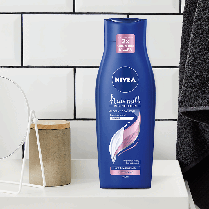 nivea hairmilk rossmann szampon