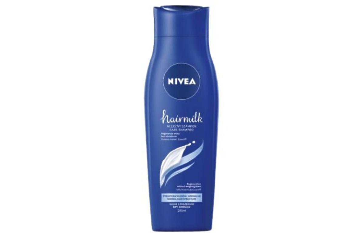 nivea hairmilk szampon rossmann