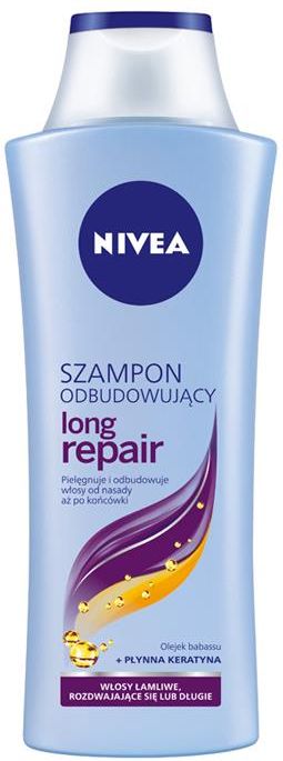 nivea long care repair szampon