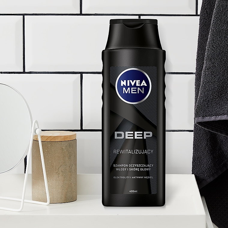 nivea men deep szampon skład